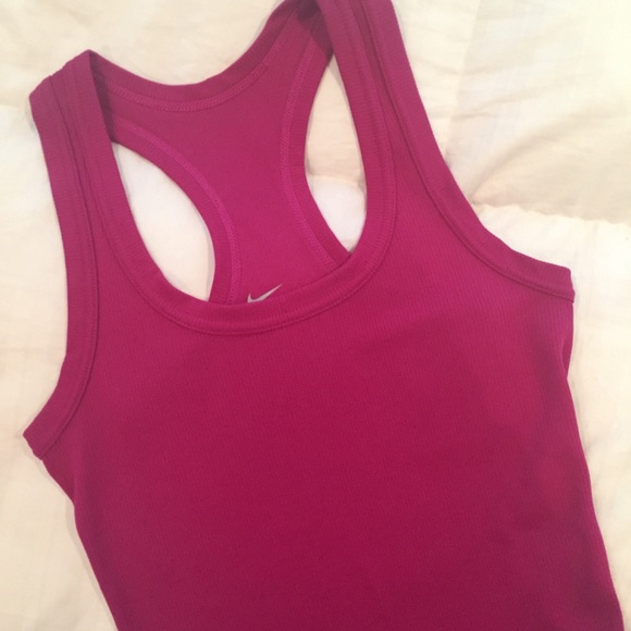 Nike Tight Fit Dri-Fit Racer Back Workout Tank Top - Picture 3 of 5