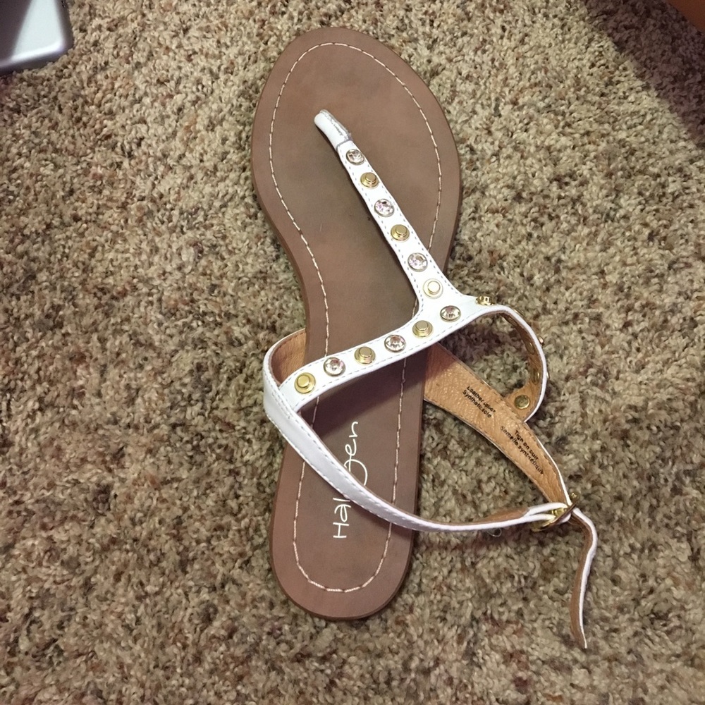 Sandals with sparkles
