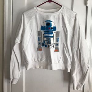 Star Wars cropped sweatshirt
