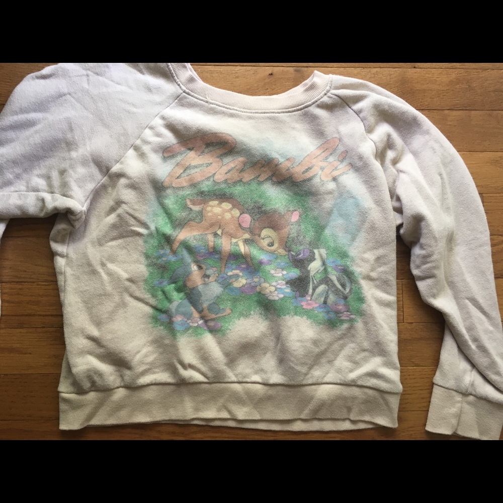 Crop sweatshirt