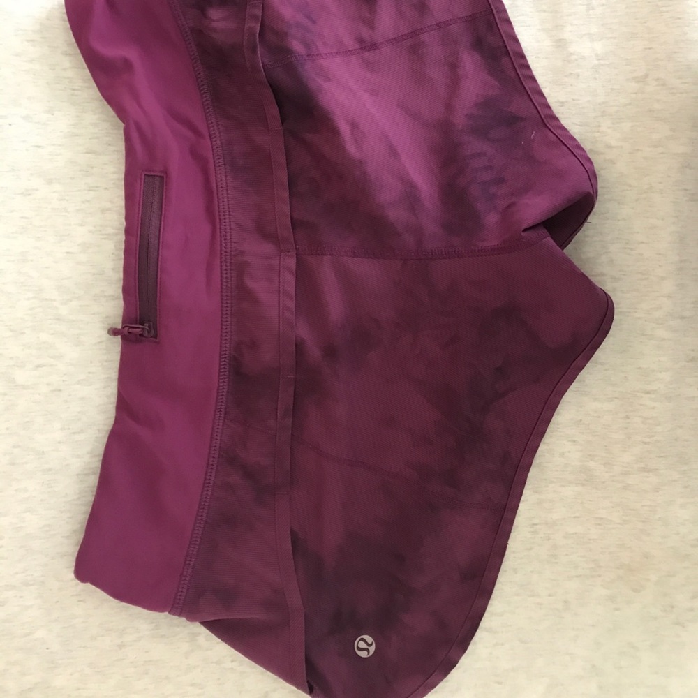 Lululemon speed shorts
