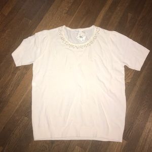 Dressy beaded sweater