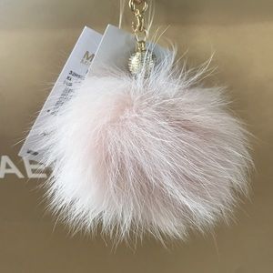 MK Pom Pom keychain