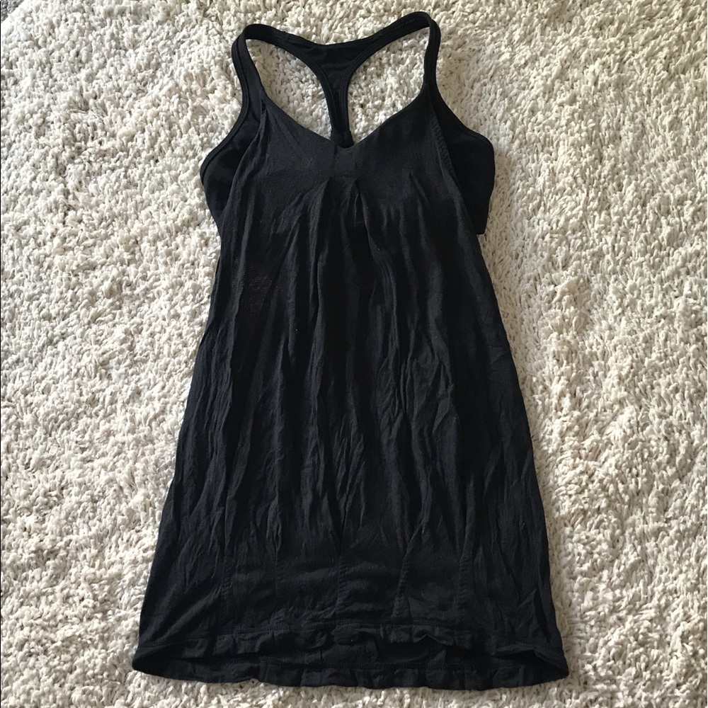 Lulu Tank with attached sports bra