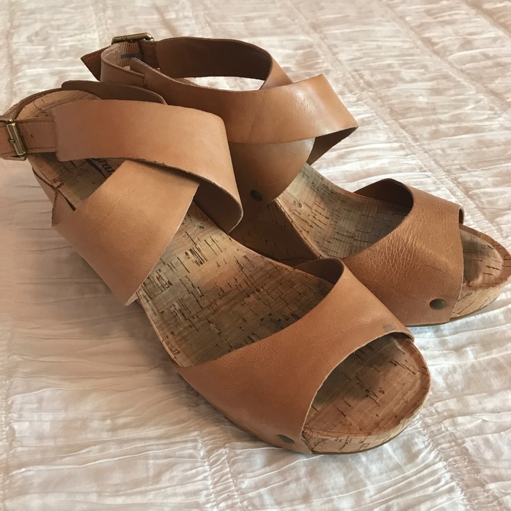 Lucky Brand wedge sandals