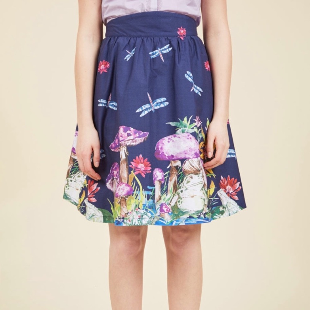 Style Study A-Line Skirt in Pond