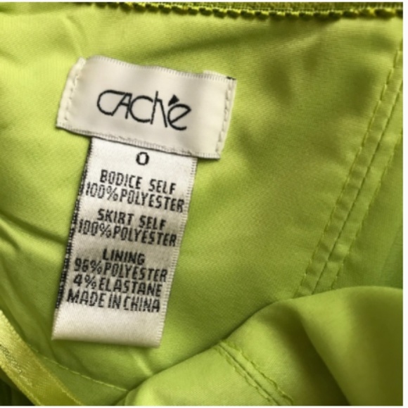 Cachè Green High-Low Sequin Formal Dress - Picture 8 of 8