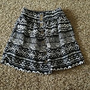 Black & White skirt