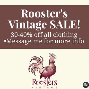 Everything is on sale and everything MUST GO!!!