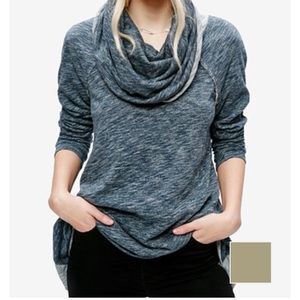Free people cocoon cowl neck sweater