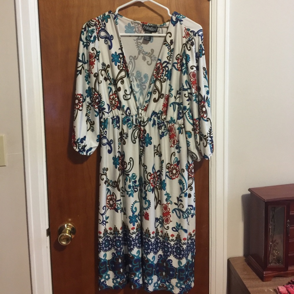 Hypnotized Ombré Dress 1X