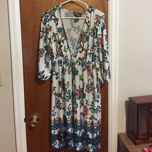 Hypnotized Ombré Dress 1X