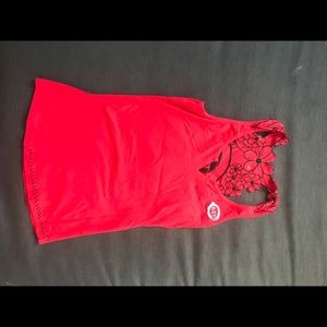 Cincinnati Reds Floral Tank