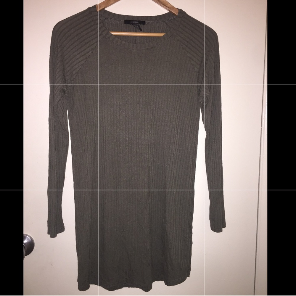 SALE ❗️Rib Knit Sweater Dress