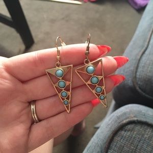 Triangle earrings