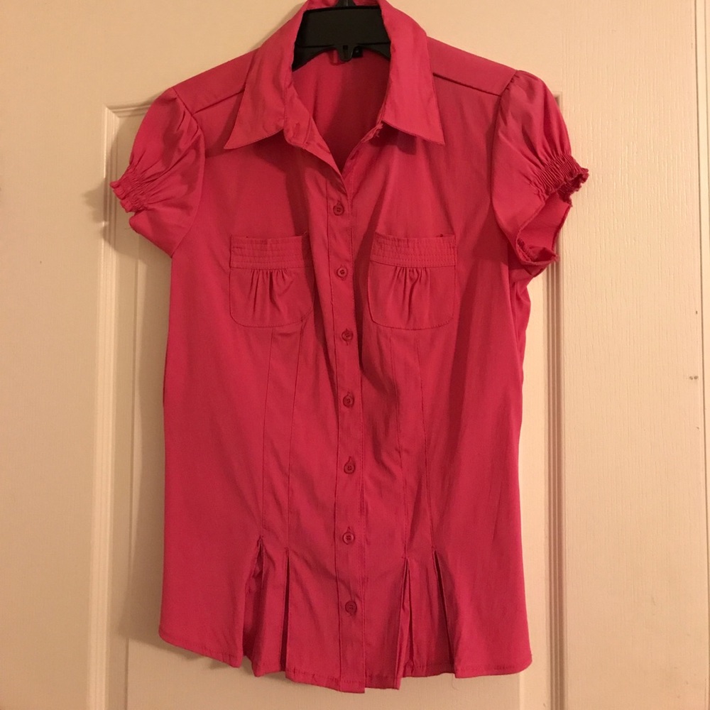 Pink dress shirt