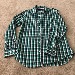 Mens Banana Republic Medium  Black/Green/White