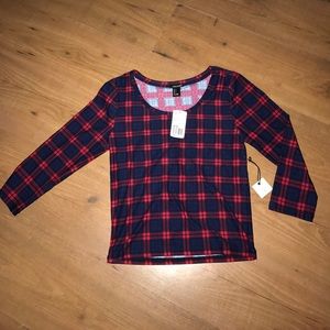 Crop quarter sleeves Forever 21 top