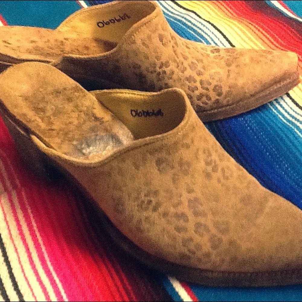 Old Gringo rough out leopard booties