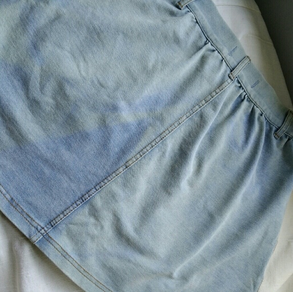 NWOT PACSUN|Bullhead Button Down Denim Mini Skirt - Picture 3 of 4
