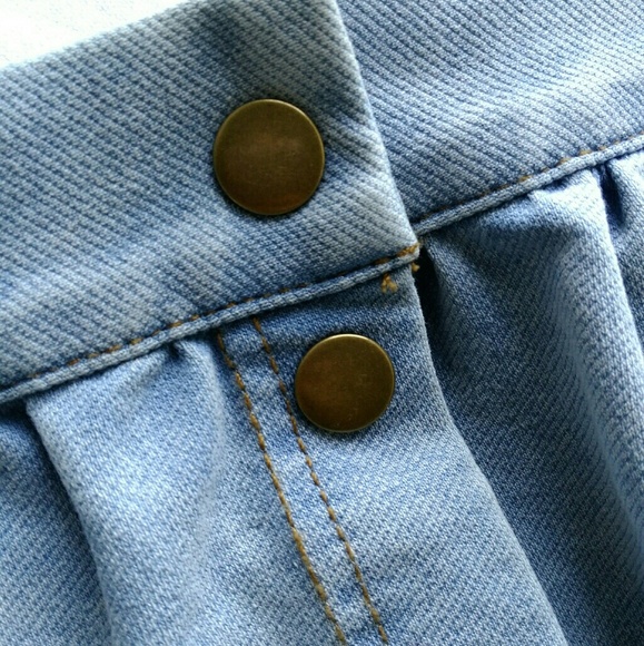 NWOT PACSUN|Bullhead Button Down Denim Mini Skirt - Picture 4 of 4