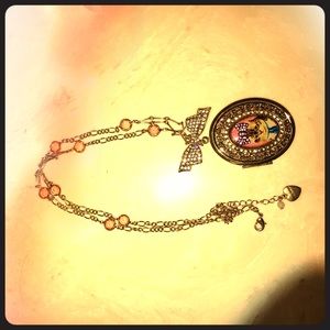 Betsey Johnson Cat Necklace