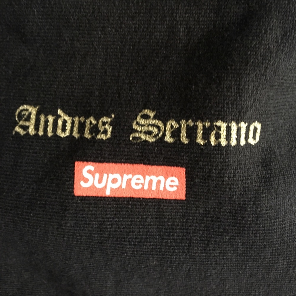🔴🔴SOLD🔴🔴Supreme FW17 piss Christ sweatshirt - Picture 7 of 7