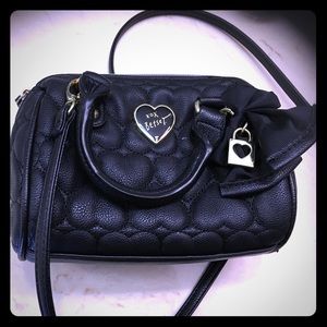 BETSEY JOHNSON SHOULDER PURSE USED SMALL