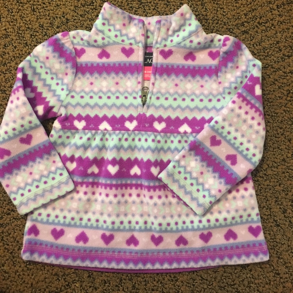 Two fleece sweaters Size 18-24 Months