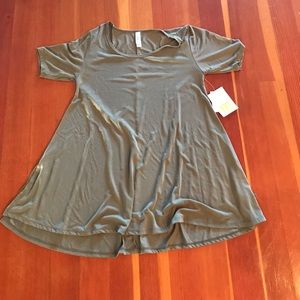 Lularoe XXS perfect T Olive green