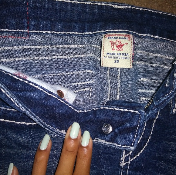 Womens Size 25 True Religion Jeans - Picture 3 of 4
