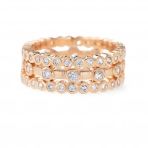 Stella & Dot Jewelry - Stella and Dot - three ring set