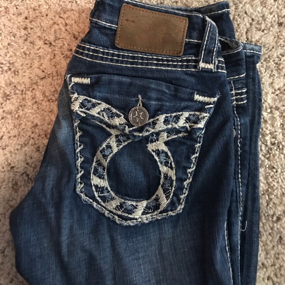 Big star liv crop jeans