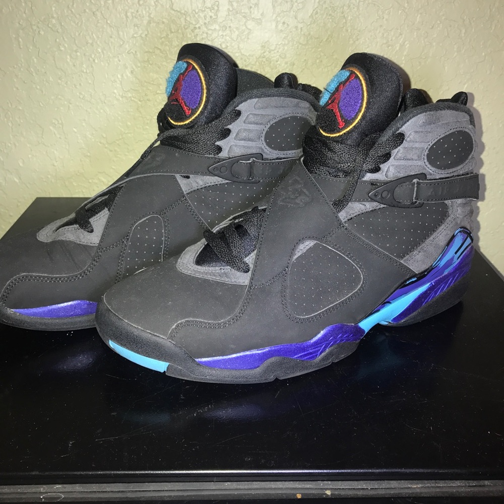 Jordan retro Aqua 8s!