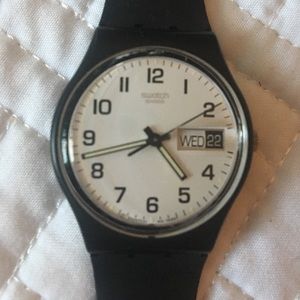 Black Swatch watch