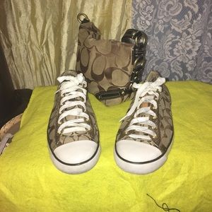 Coach tennis shoes