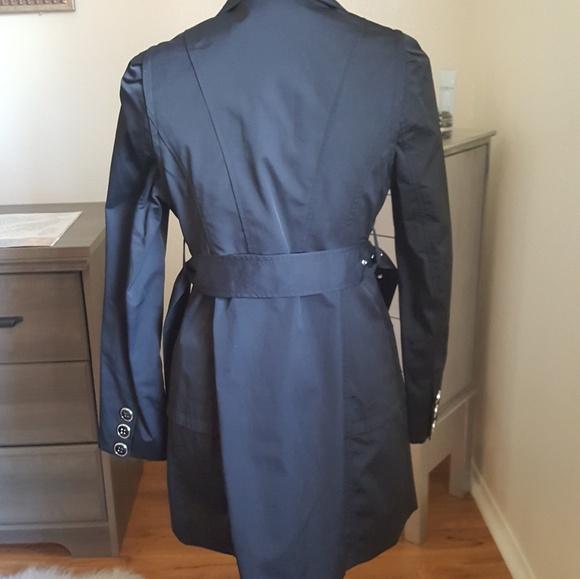 New York & Company black trench coat - Picture 3 of 8