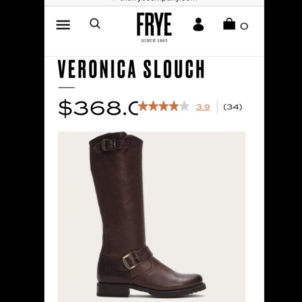 *REDUCED* Frye Veronica Tall Slouch Boot Size 7