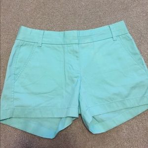 Teal shorts