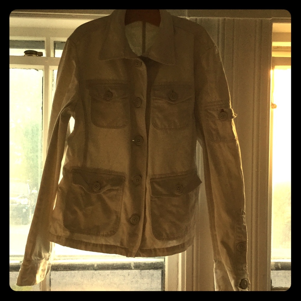 J Crew safari jacket