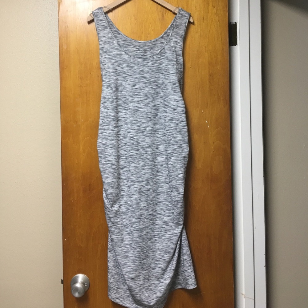 Maternity jersey tank dress