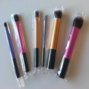 6 piece makeup brush set