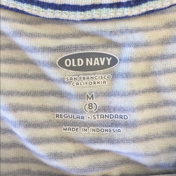 Cute little girls striped dress - Picture 4 of 4