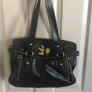 Marc Jacobs Black Leather Handbag