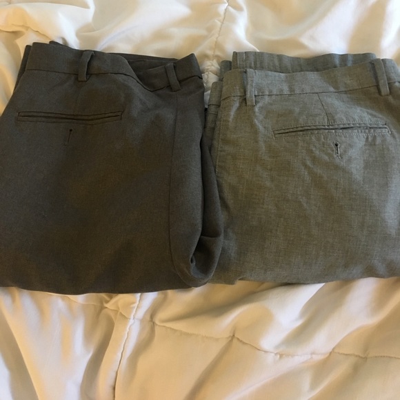 Gray dress pant bundle! Van Heusen&Banana Republic - Picture 1 of 5
