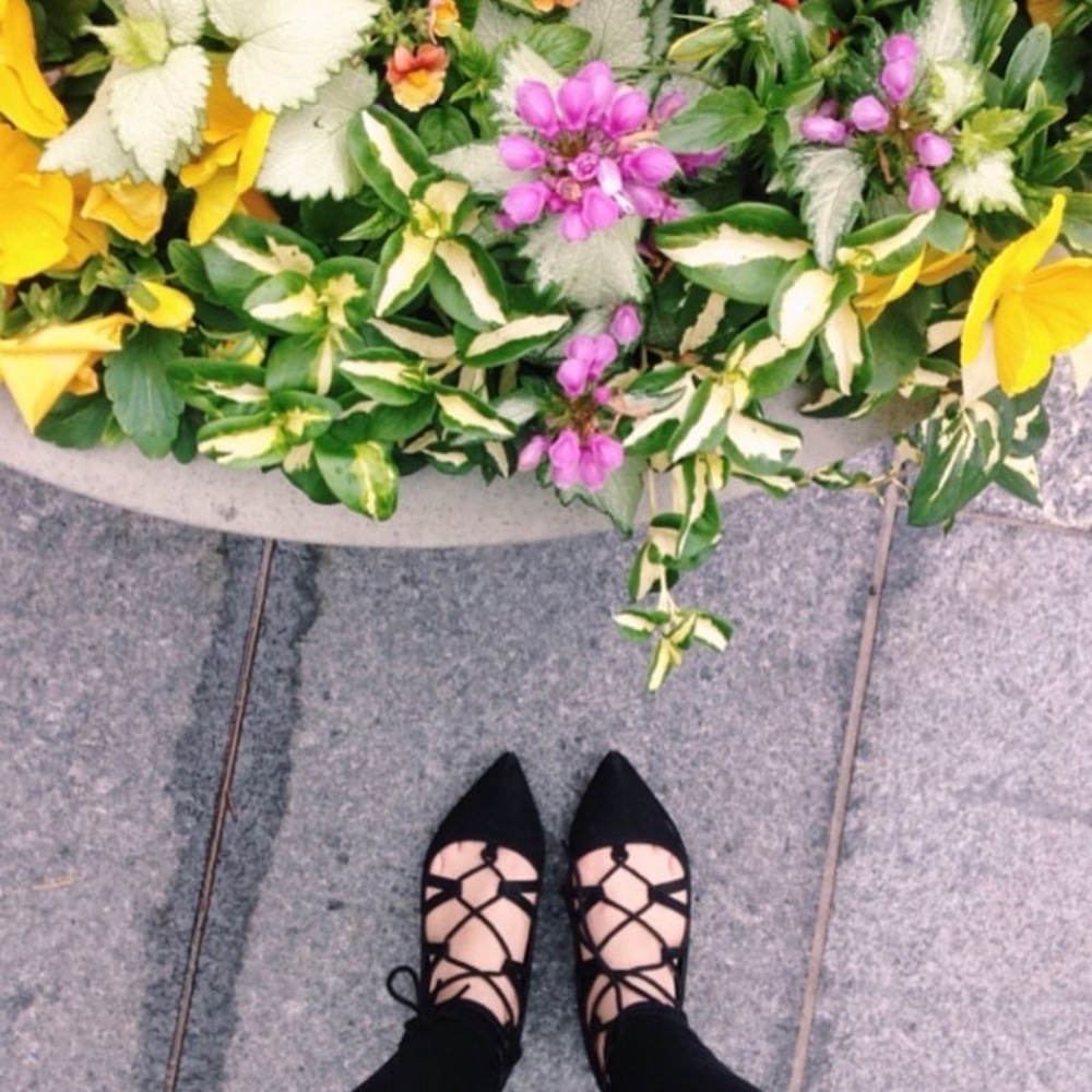 Lace-up Flats (Price is Negotiable)