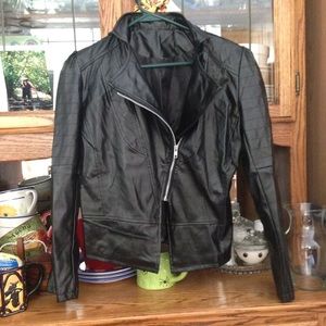 SOLD Vegan leather jacket