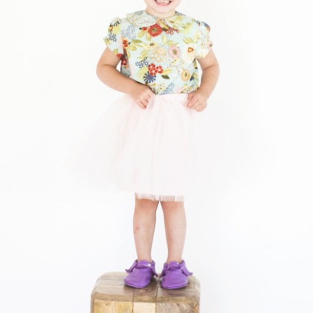 Peter Pan collar blouse