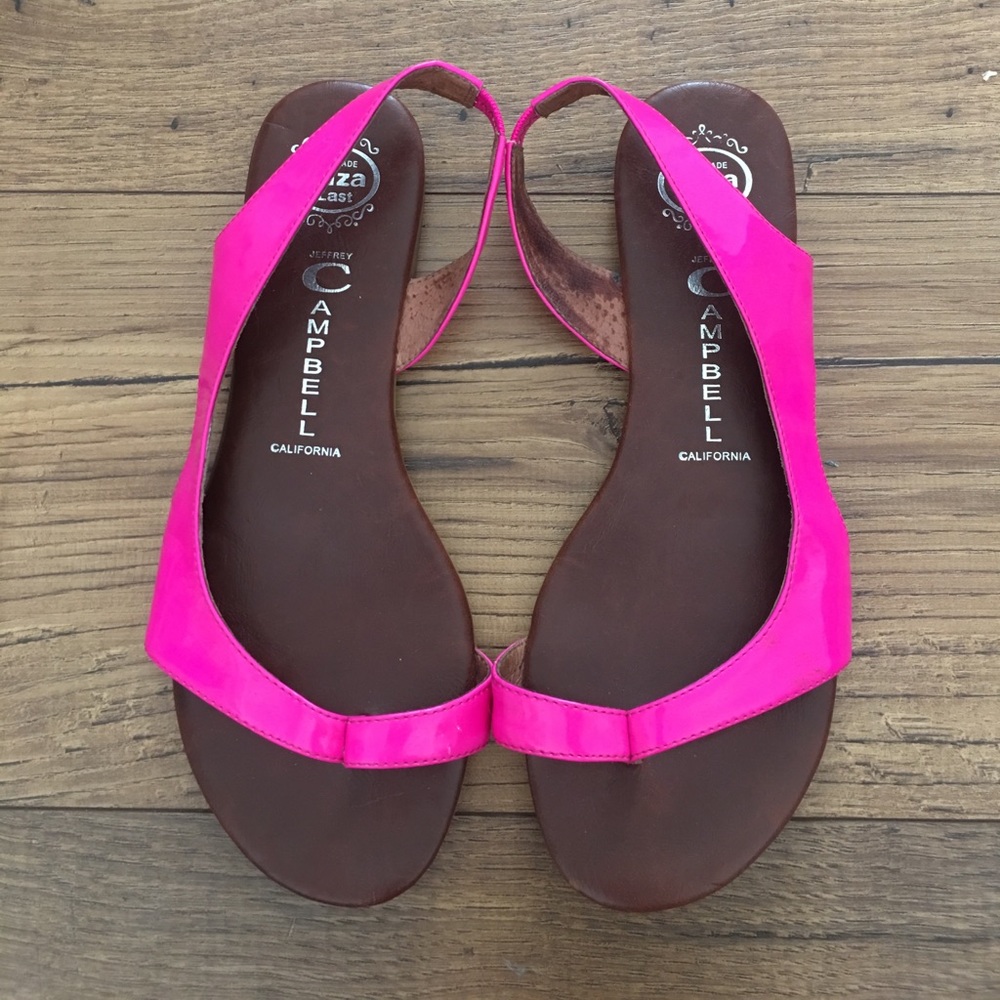 Jeffrey Campbell pink sandals