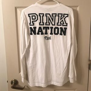 PINK NATION long sleeve tshirt